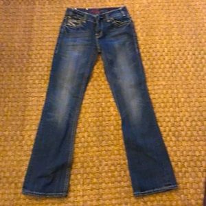 Rock & Roll Cowgirl denim jeans 28x34 preowned nice condition